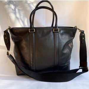 Coach Bleeker Legacy Travel Tote with Adjustable Strap